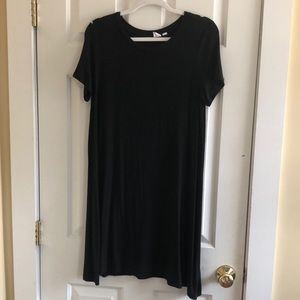 Black T-shirt Dress